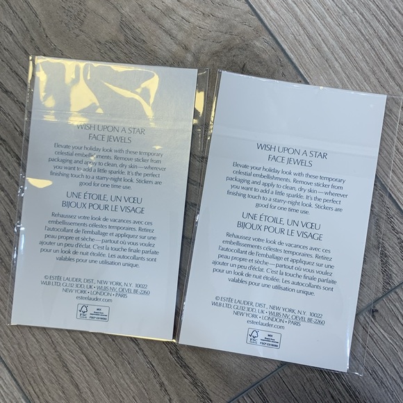 NEW 2 estee lauder wish upon star face jewels - Picture 2 of 3